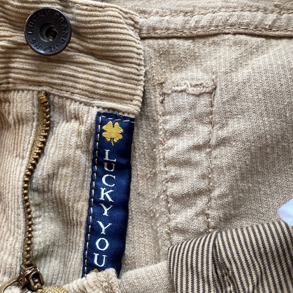Lucky Brand Courduroy Shorts camel tan color size 28 - Picture 2 of 10